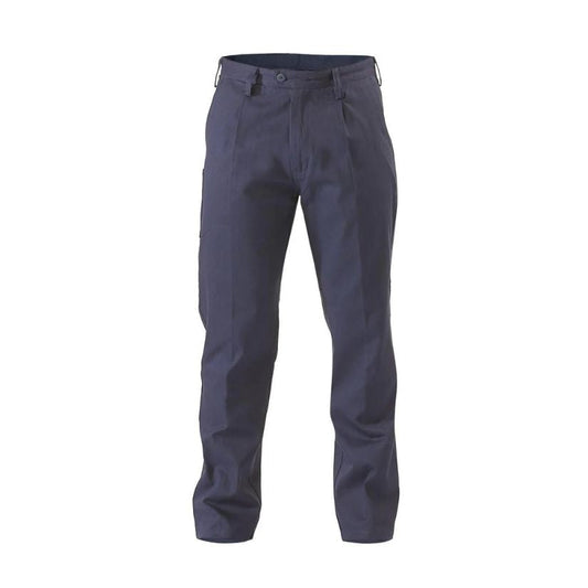 Original Cotton Drill Work Pant 102S Khaki Workwear by Bisley | The Bloke Shop