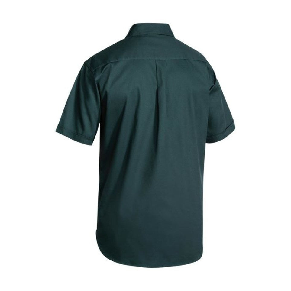 Original Cotton Drill Work Shirt - Short Sleeve Workwear by Bisley | The Bloke Shop