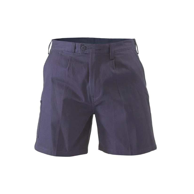 Original Drill Work Short 77R Navy Workwear by Bisley | The Bloke Shop