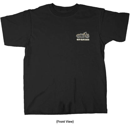 Panhead T-Shirt Black Tee SS by Old Guys Rule OGR | The Bloke Shop