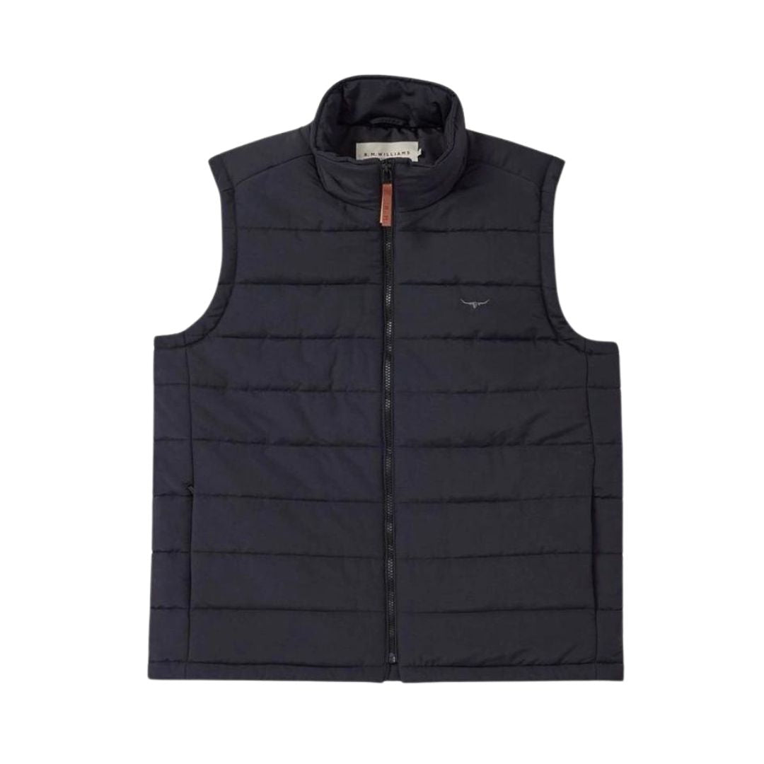 Patterson Creek Vest 3XL Black Vest by RM Williams | The Bloke Shop