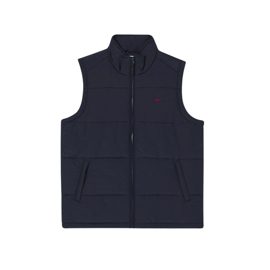 Patterson Creek Vest 3XL Navy/Burgundy Vest by RM Williams | The Bloke Shop