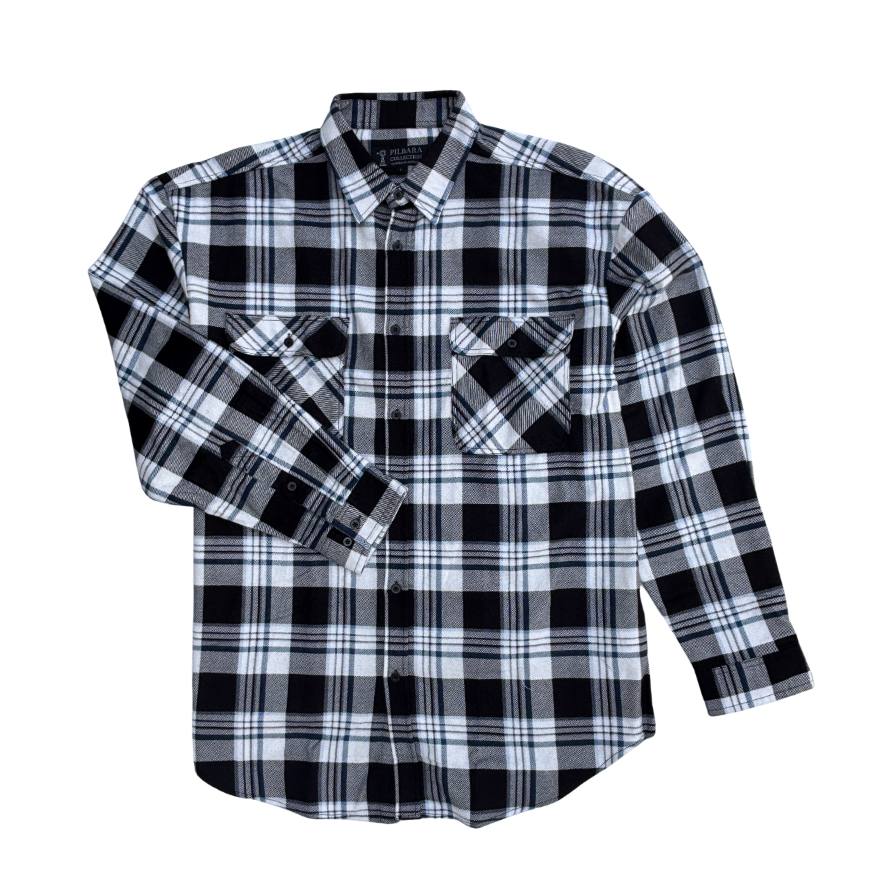 Pilbara Check Flannelette Shirt