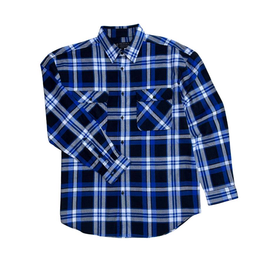 Pilbara Check Flannelette Shirt