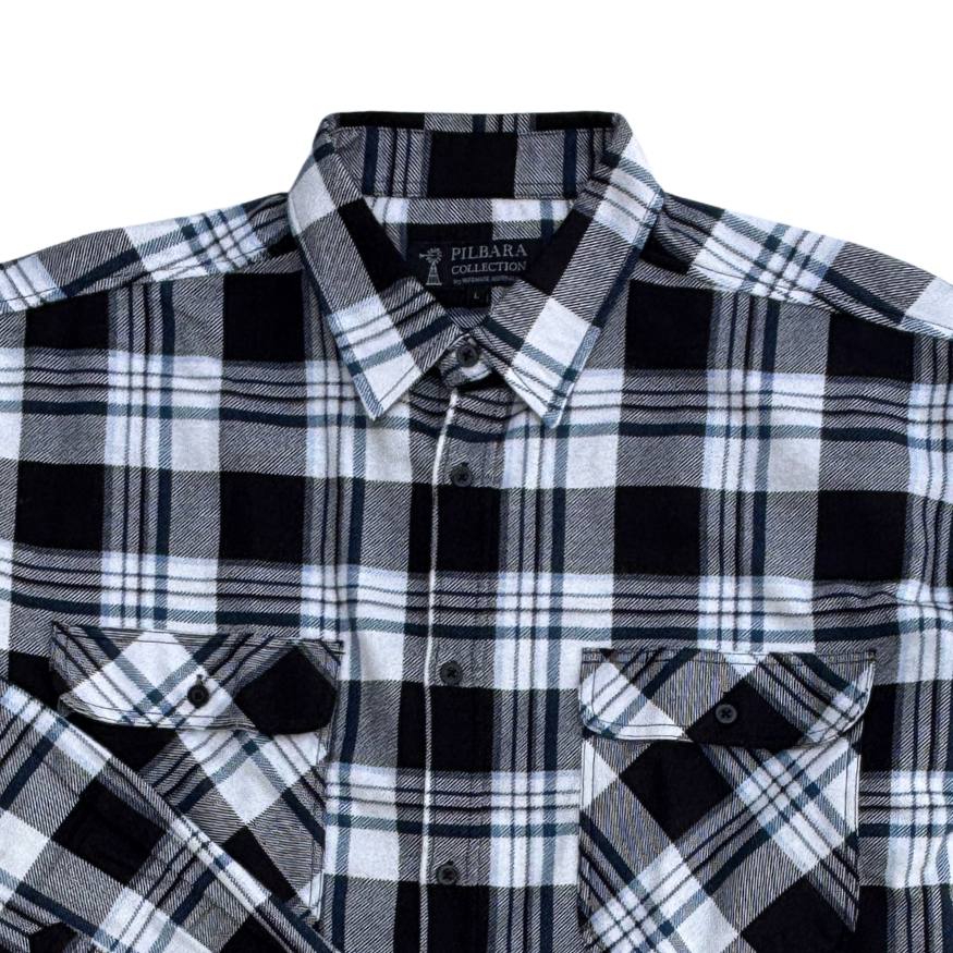Pilbara Check Flannelette Shirt
