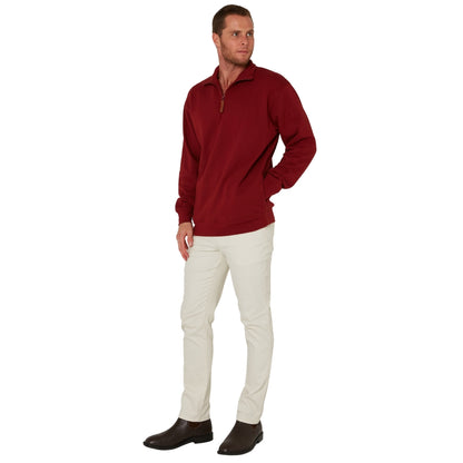 Pilbara Classic Quarter Zip Fleece Jumper