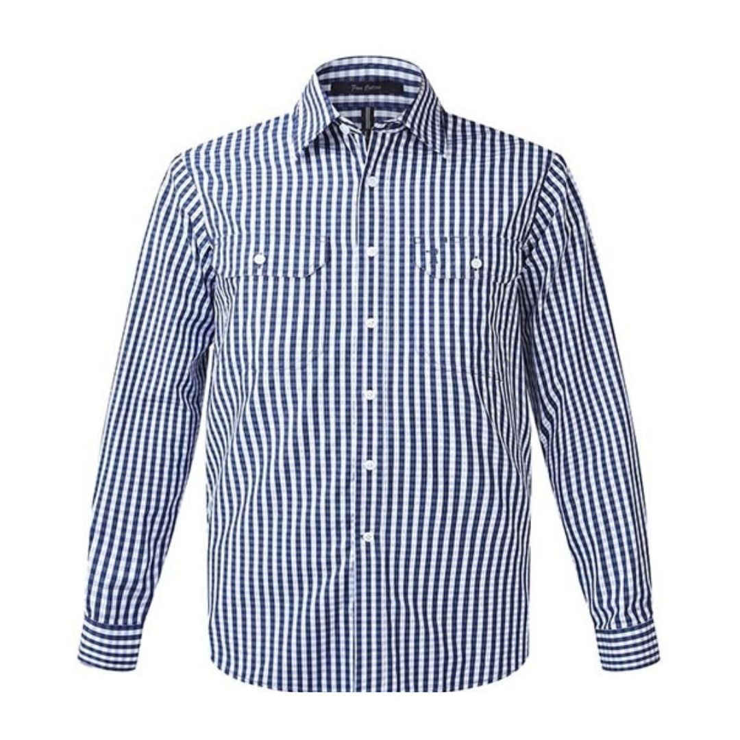 Pilbara Double Pocket Check Shirt
