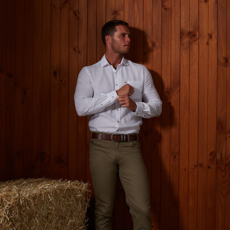 Pilbara Linen Long Sleeve Shirt