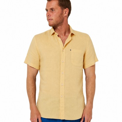 Pilbara Linen Short Sleeve Shirt