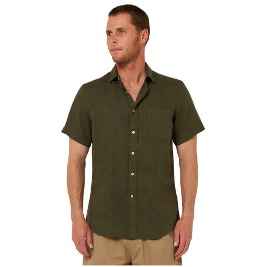 Pilbara Linen Short Sleeve Shirt