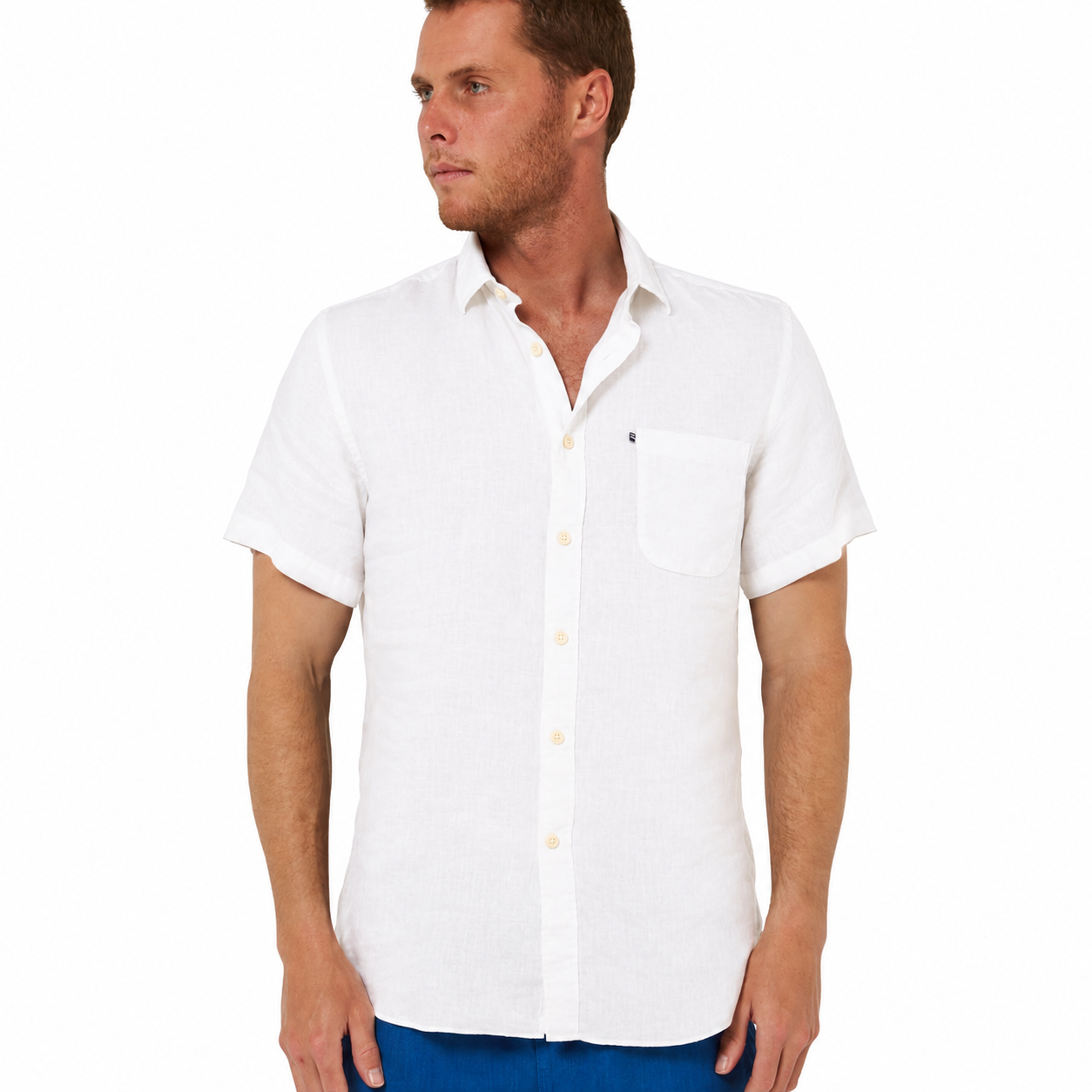 Pilbara Linen Short Sleeve Shirt