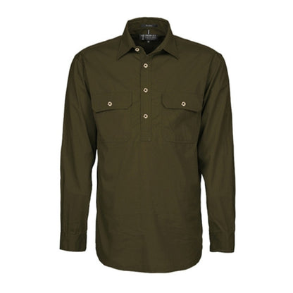 Pilbara Long Sleeve Closed Front Shirt