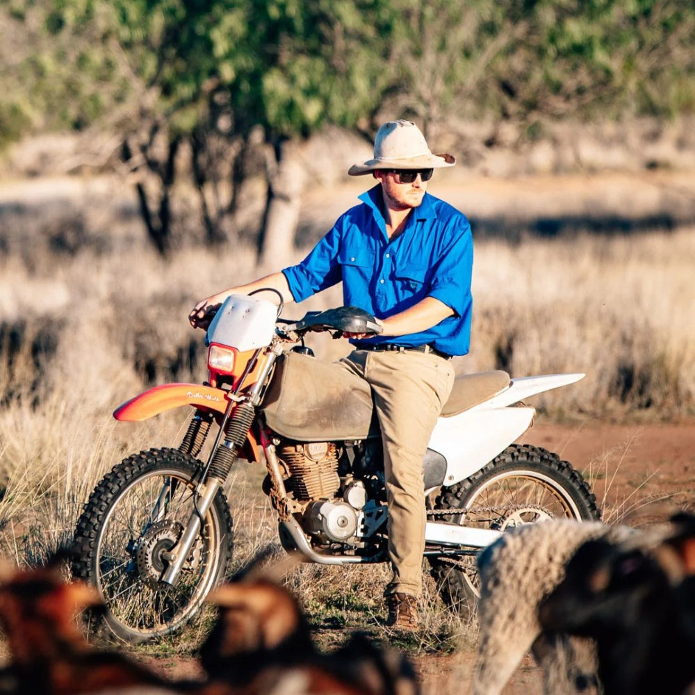 Pilbara Long Sleeve Closed Front Shirt