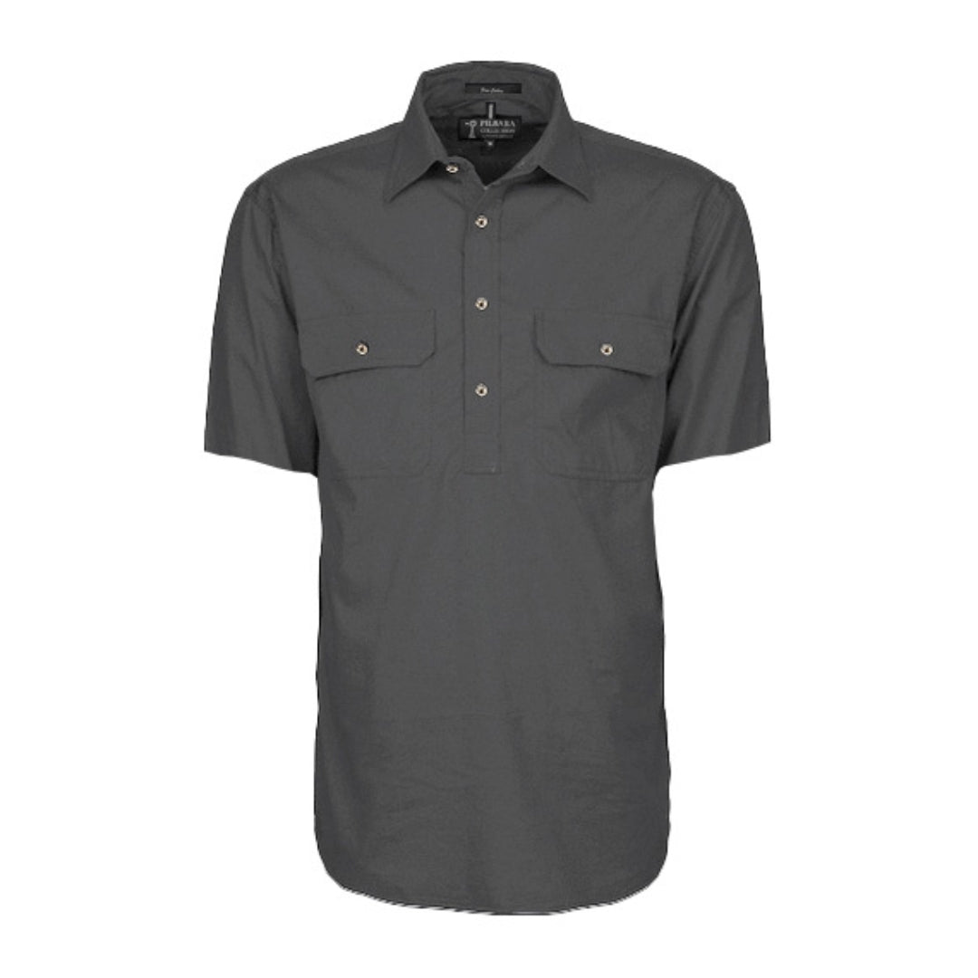 Pilbara Short Sleeve Closed Front Shirt