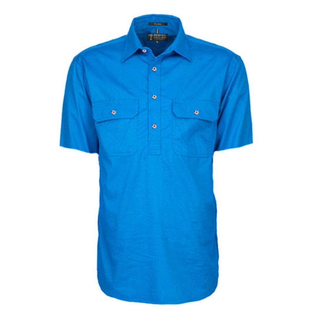 Pilbara Short Sleeve Closed Front Shirt