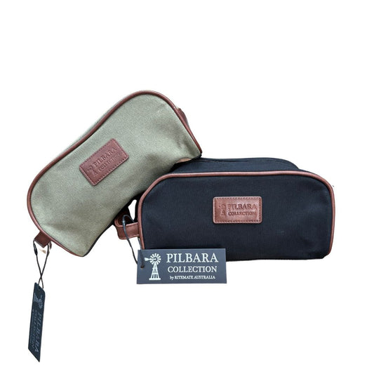 Toiletry Bag OS Black Accessories by Pilbara | The Bloke Shop