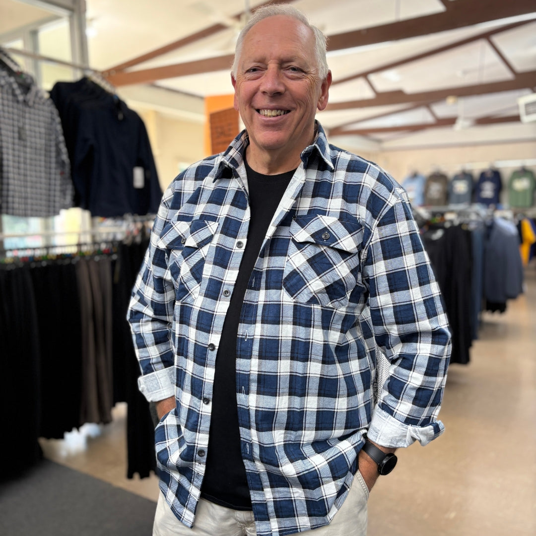 Pilgrim Check Flannelette Shirt