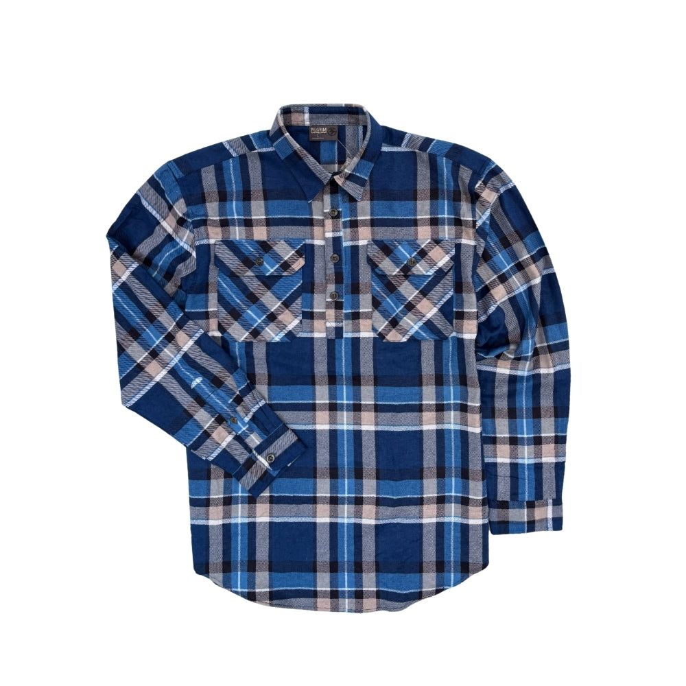 Pilgrim Closed-Front Flannelette Shirt