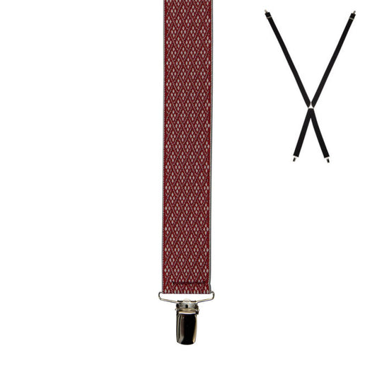 Plain X-Back Braces OS Assorted Menswear Accessories by Buckle Belts | The Bloke Shop