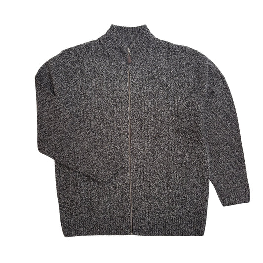 Pure Wool Full Zip Jumper