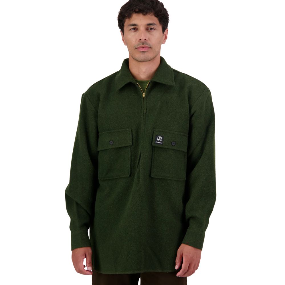 Ranger Wool Zip Front Bushshirt