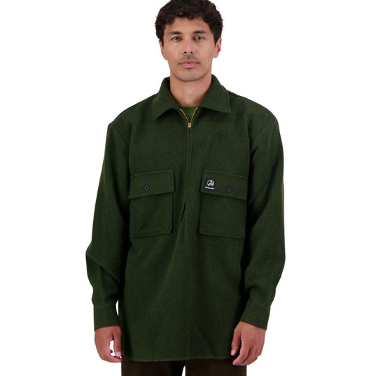 Ranger Wool Zip Front Bushshirt