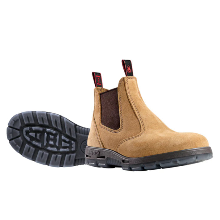 Redback Banana Suede Pull On Work Boot Banana Workboots by Redback Boots | The Bloke Shop