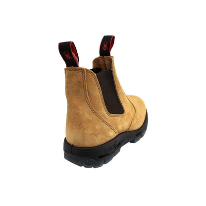 Redback SAFETY Banana Suede Pull On Work Boot Banana Workboots by Redback Boots | The Bloke Shop