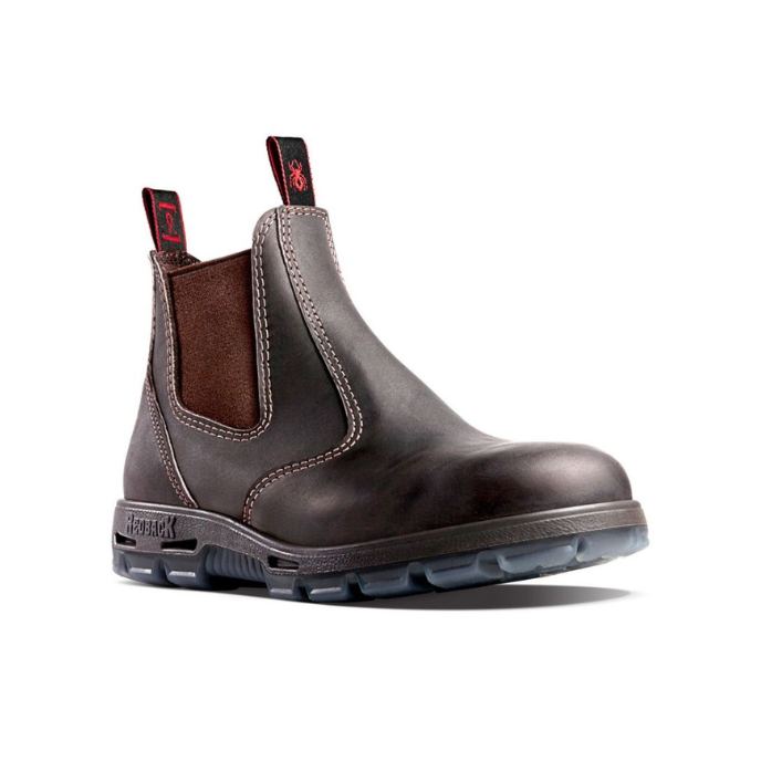 Redback UBOK Bobcat Pull On Workboot 5 Claret Workboots by Redback Boots | The Bloke Shop