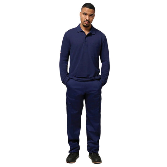 Relaxed Fit Cotton Drill Cargo Pant Y02500