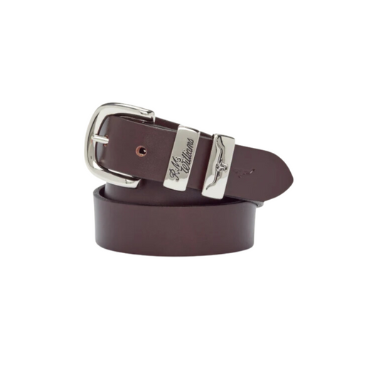 RM Williams 1 1/4 inch Solid Hide Belt 30 Chestnut Belt by RM Williams | The Bloke Shop