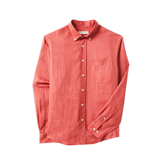 RM Williams Classic Shirt 3XL Brick Shirt LS by RM Williams | The Bloke Shop