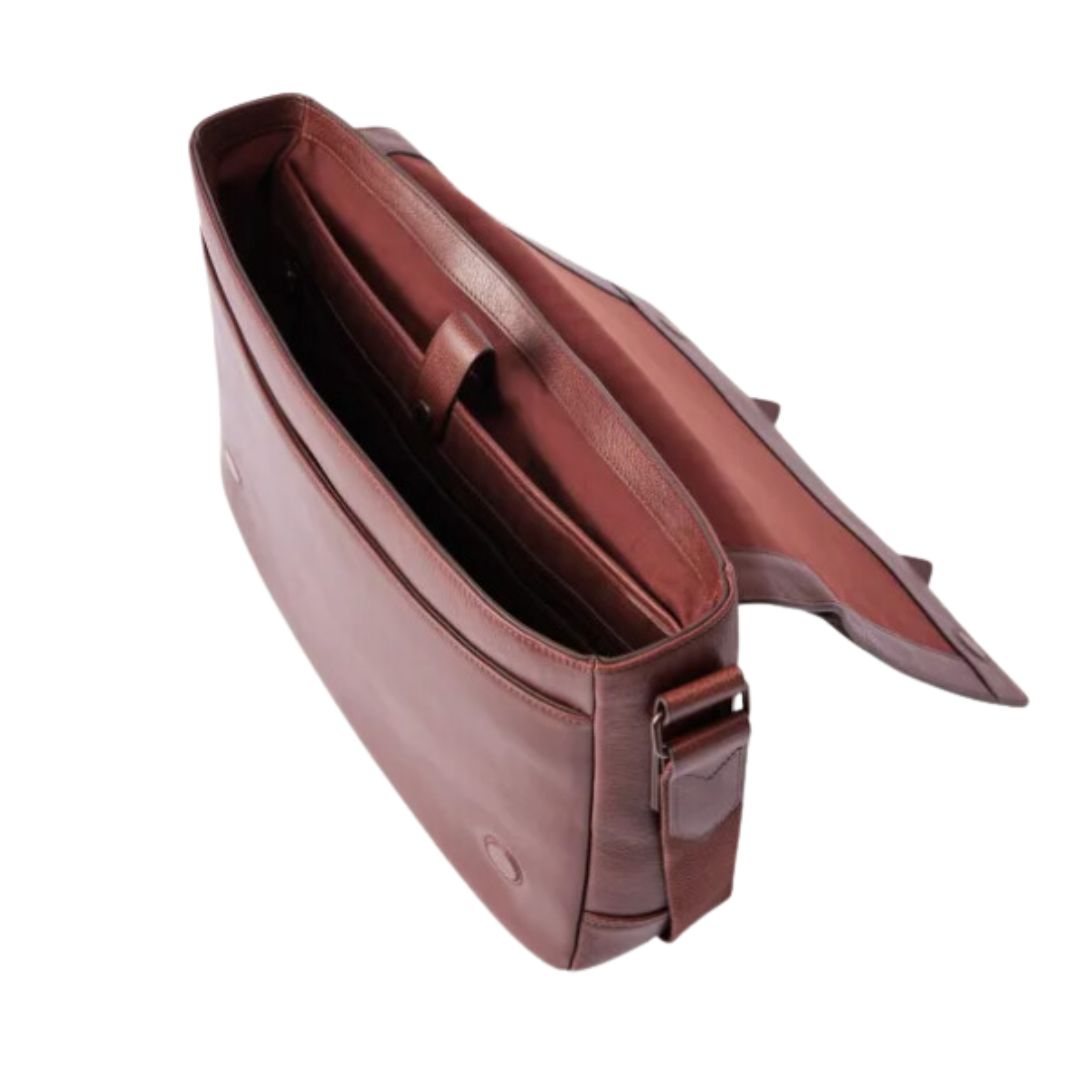 RM Williams Farrier Messenger Bag OS Whiskey Bag by RM Williams | The Bloke Shop