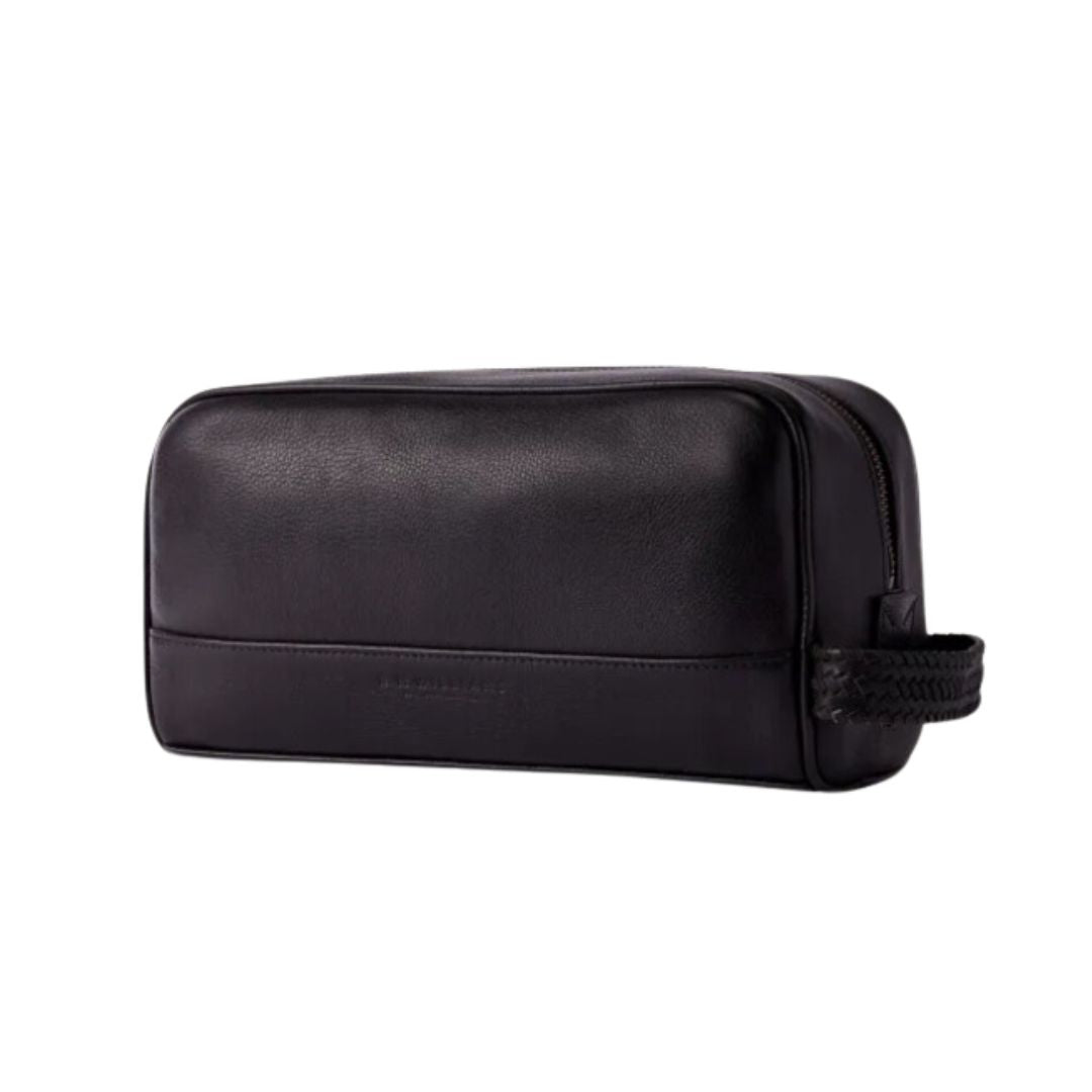 RM Williams Farrier Washbag OS Black Bag by RM Williams | The Bloke Shop