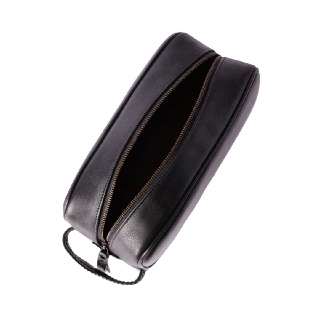 RM Williams Farrier Washbag OS Black Bag by RM Williams | The Bloke Shop