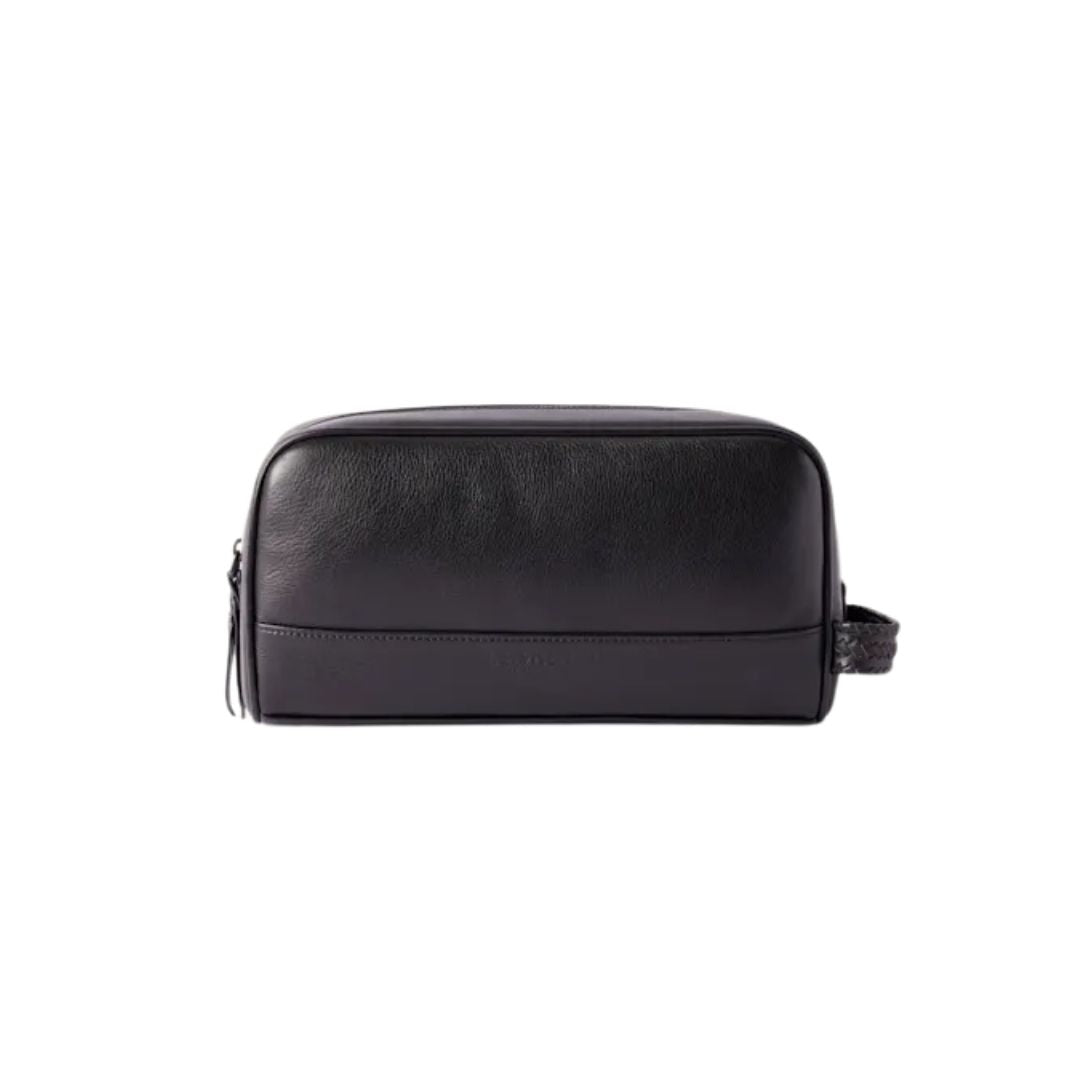 RM Williams Farrier Washbag OS Black Bag by RM Williams | The Bloke Shop