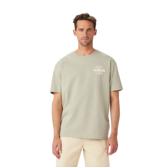RM Williams Prospect Tee Seafoam Tee SS by RM Williams | The Bloke Shop
