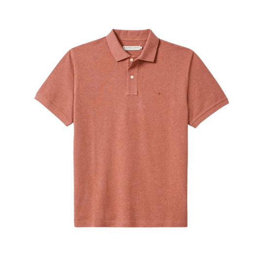 RM Williams Rod Polo 3XL Brick Polo SS by RM Williams | The Bloke Shop