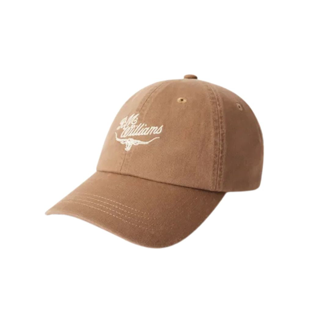 RM Williams Script Longhorn Cap OS Bronze Hat Cap by RM Williams | The Bloke Shop