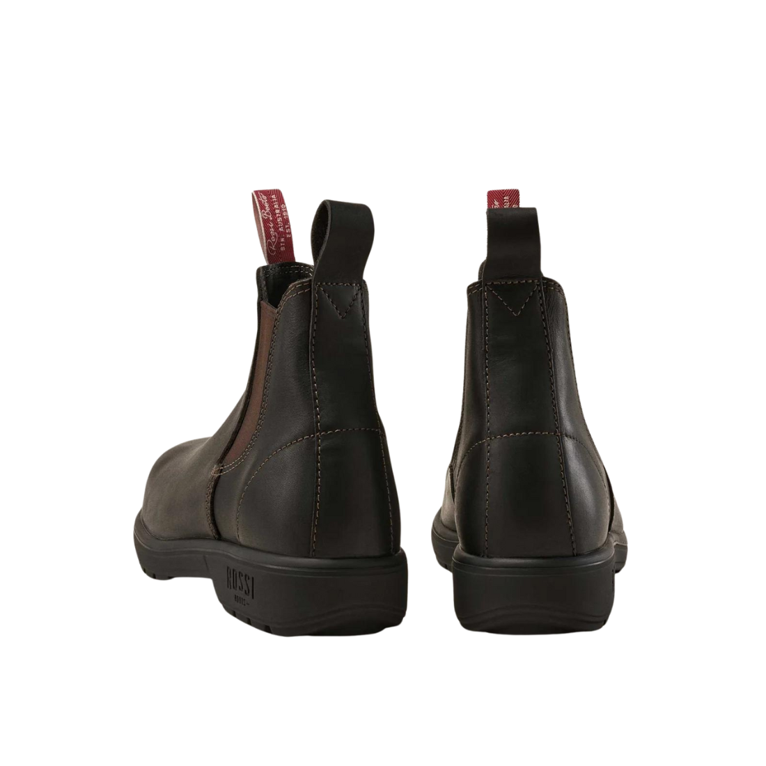 Rossi 700 Trojan Safety Pull-on Workboot Claret Workboots by Rossi | The Bloke Shop