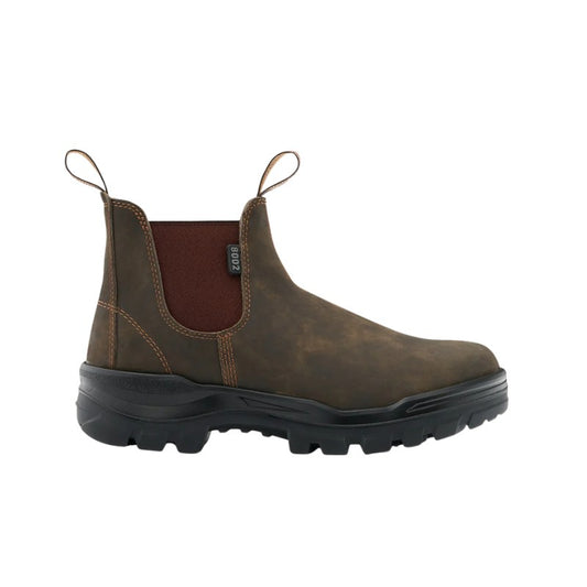 Scuff Cap Rotoflex Pull on Boot - Rustic Brown