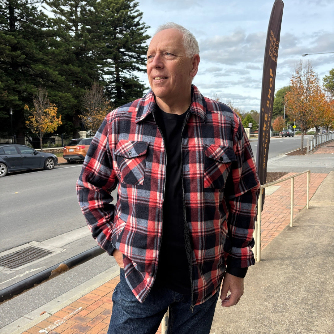 Sherpa Lined Polar Fleece Jacket