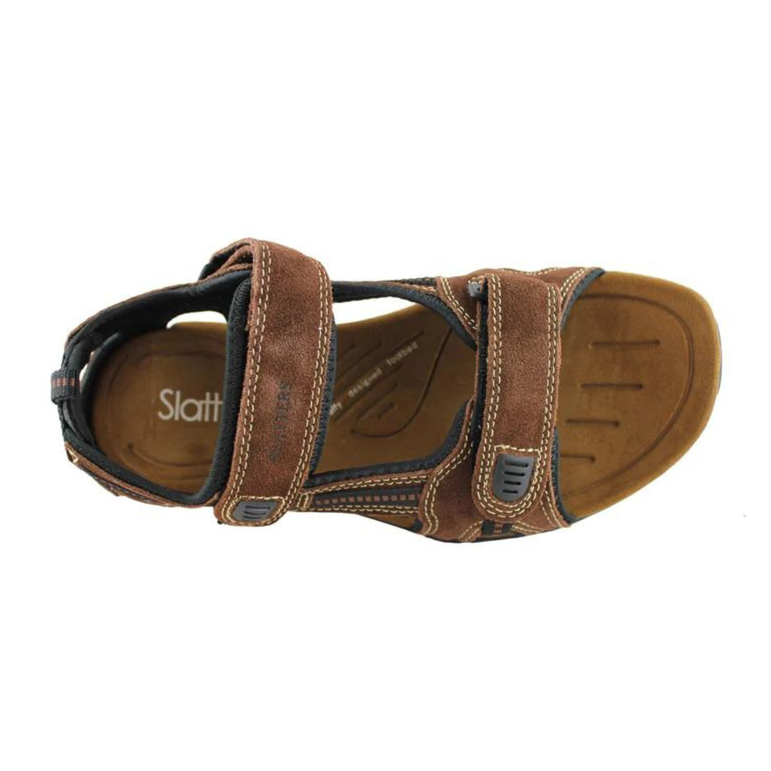 Slatters Broome II Sandal - Brown Brown Mens Footwear by Slatters | The Bloke Shop