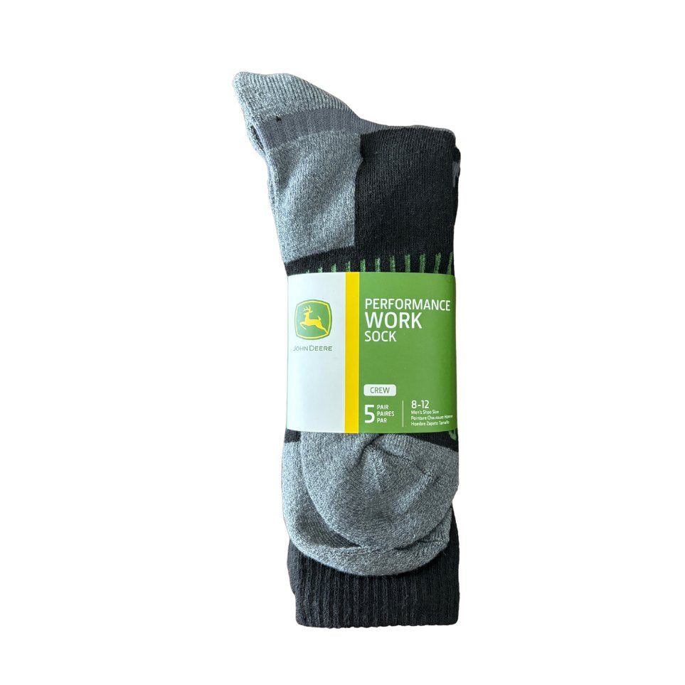 Sock JD Crew Work OS Assorted Mens Socks by John Deere | The Bloke Shop