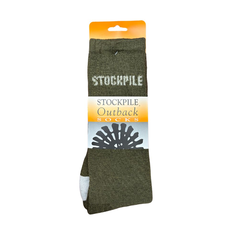 Stockpile Outback Work Sock Mens Socks by Stockpile Outback Workwear | The Bloke Shop