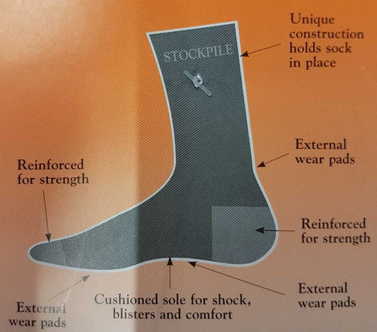 Stockpile Outback Work Sock