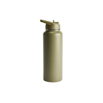 Straw Cap Water Bottle