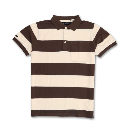 Striped Polo Shirt - Pocket