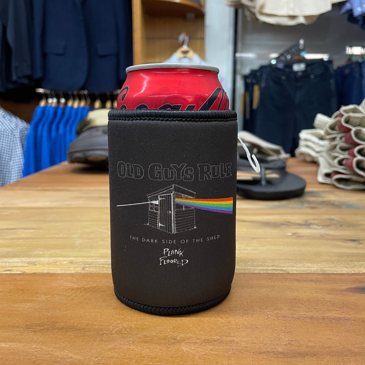 Dark Side Stubby Holder OS Black Accessories by Old Guys Rule OGR | The Bloke Shop