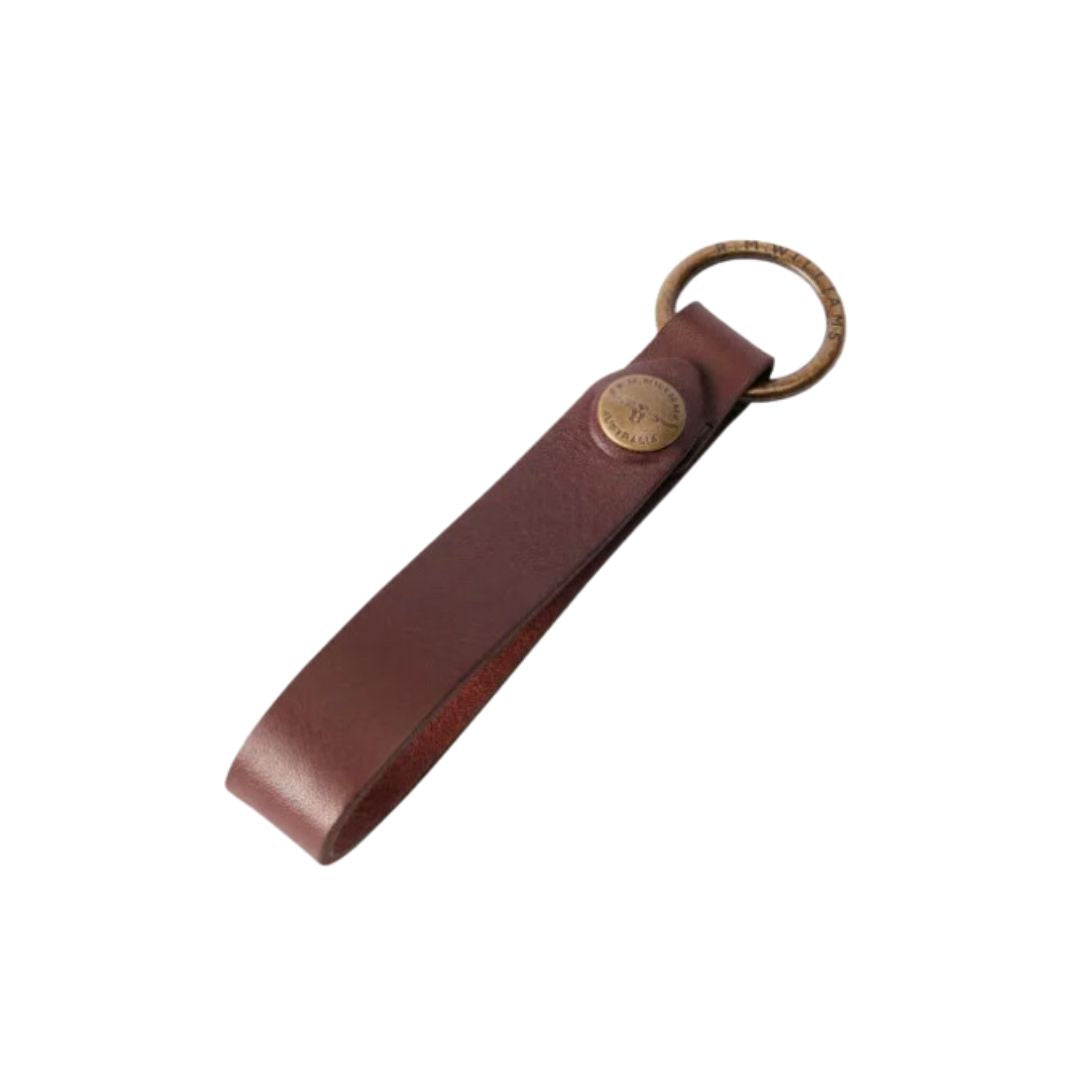 Tanby Key Fob OS Dark Tan Accessory by RM Williams | The Bloke Shop